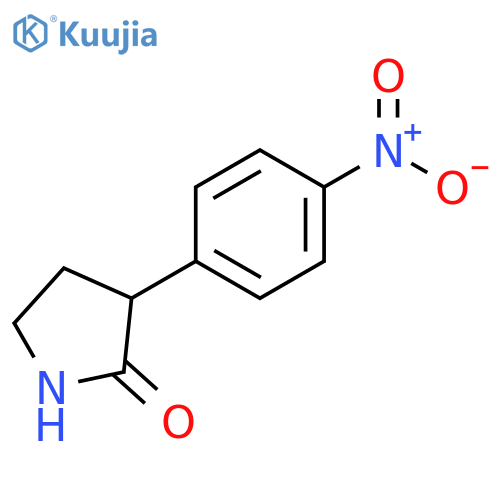 3-(4-nitrophenyl)pyrrolidin-2-one structure