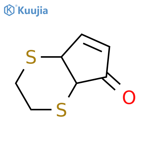 hexahydro-2H-cyclopentab1,4dithiin-5-one structure