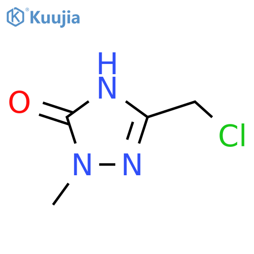 3-(Chloromethyl)-1-methyl-4,5-dihydro-1H-1,2,4-triazol-5-one structure