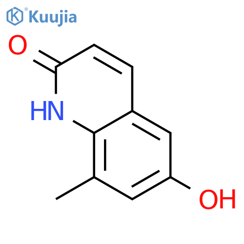 6-hydroxy-8-methyl-2(1H)-Quinolinone structure