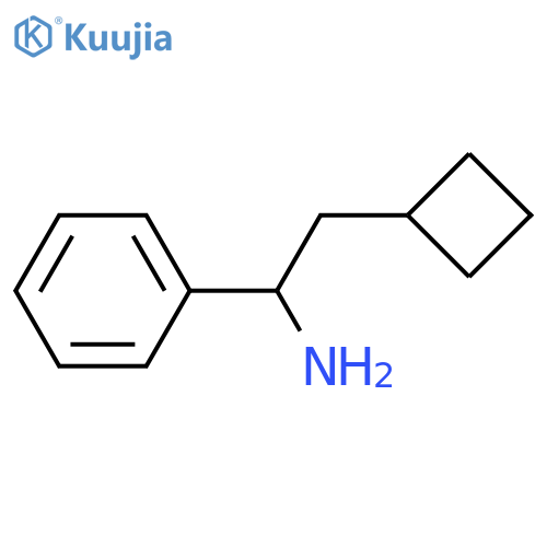 2-cyclobutyl-1-phenylethan-1-amine structure