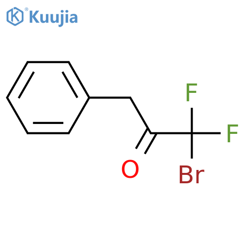1-bromo-1,1-difluoro-3-phenylpropan-2-one structure