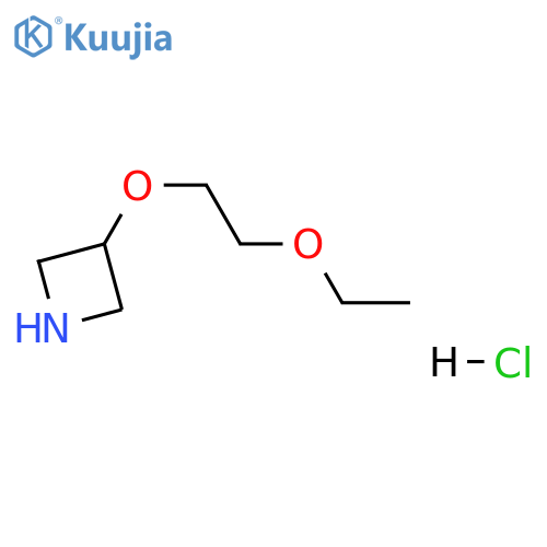 3-(2-ethoxyethoxy)azetidine hydrochloride structure