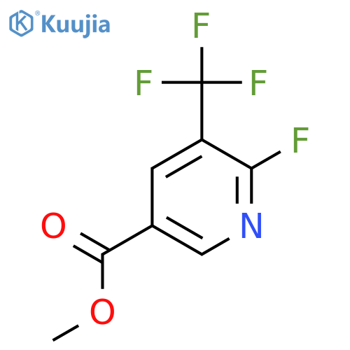 Methyl 6-fluoro-5-(trifluoromethyl)nicotinate structure