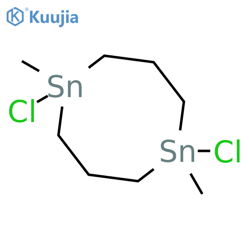 1,5-DISTANNOCANE, 1,5-DICHLORO-1,5-DIMETHYL- structure