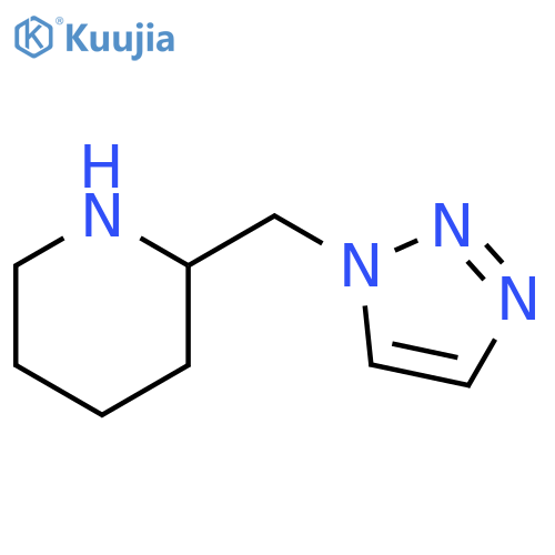 2-(1H-1,2,3-triazol-1-yl)methylpiperidine structure