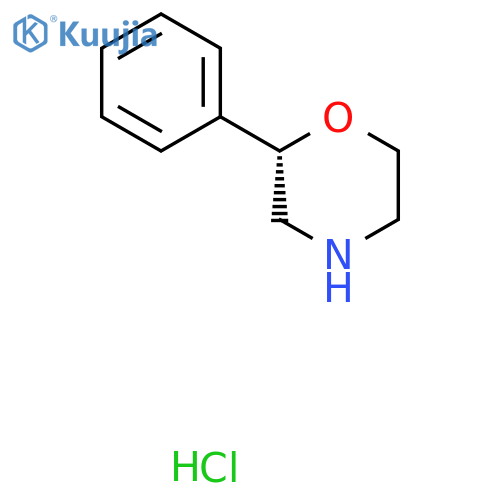 (S)-2-Phenylmorpholine hydrochloride structure