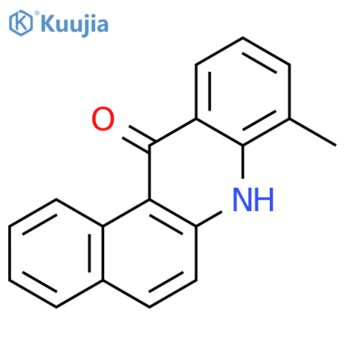 Benz[a]acridin-12(7H)-one, 8-methyl- structure