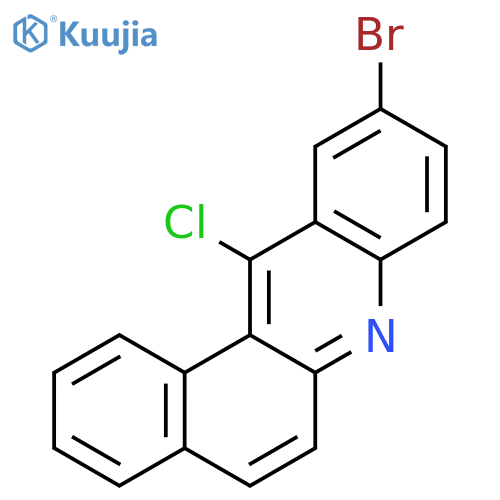 Benz[a]acridine, 10-bromo-12-chloro- structure
