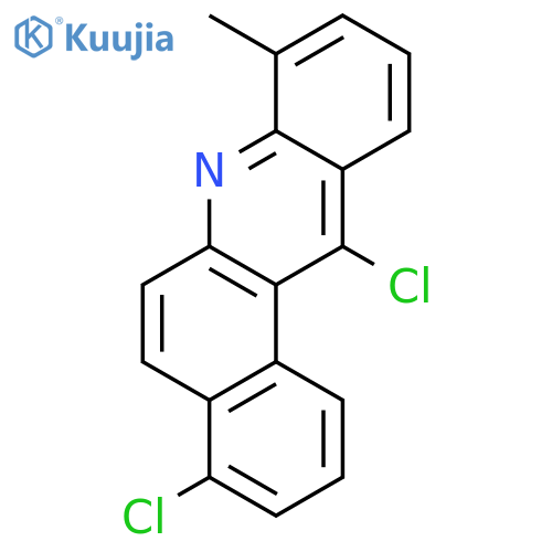 4,12-Dichloro-8-methylbenzo[a]acridine structure