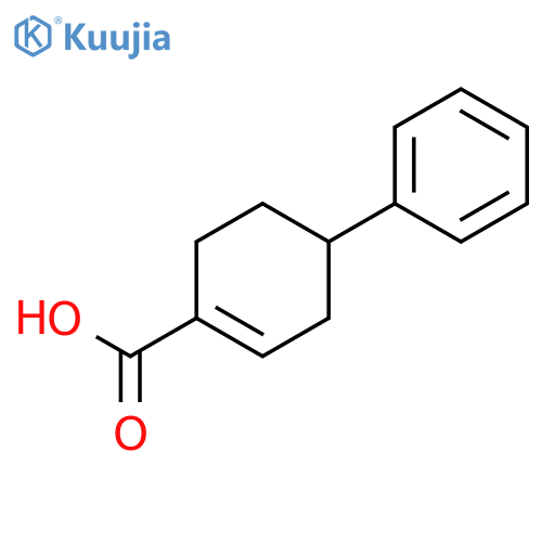 1-Cyclohexene-1-carboxylicacid, 4-phenyl- structure