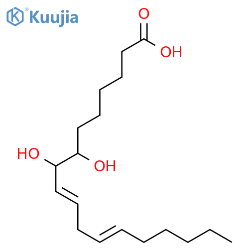 9,12-Octadecadienoicacid, 7,8-dihydroxy-, (7S,8S,9Z,12Z)- structure