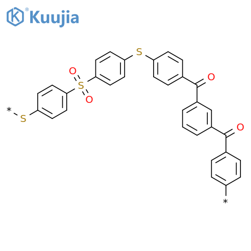 Poly(thio-1,4-phenylenesulfonyl-1,4-phenylenethio-1,4-phenylenecarbonyl-1,3-phenylenecarbonyl-1,4-phenylene) structure