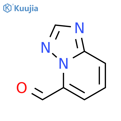 1,2,4triazolo1,5-apyridine-5-carbaldehyde structure