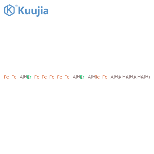 Aluminum, compd. with erbium and iron (8:2:9) structure