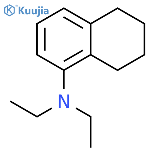 N,N-Diethyl-5,6,7,8-tetrahydronaphthalen-1-amine structure