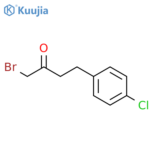 1-Bromo-4-(4-chlorophenyl)butan-2-one structure