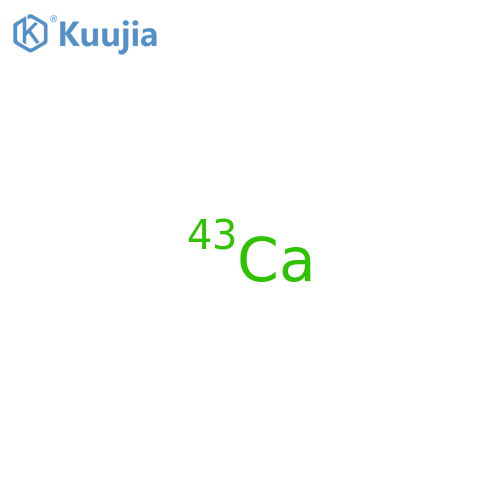 Calcium, isotope ofmass 43 structure