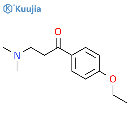 1-Propanone, 3-(dimethylamino)-1-(4-ethoxyphenyl)- structure