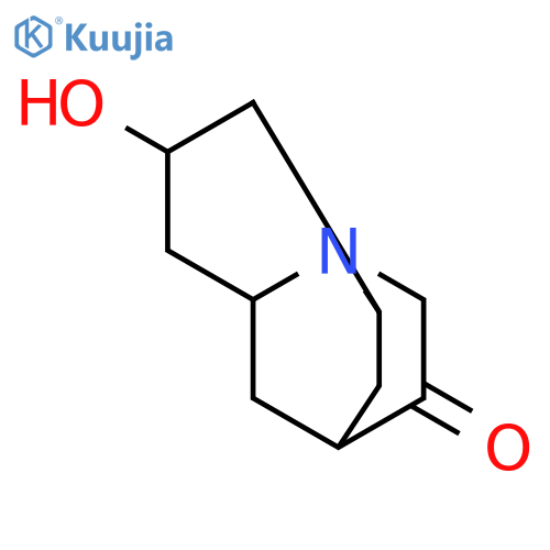 2,6-Methano-2H-quinolizin-3(4H)-one,hexahydro-8-hydroxy- structure