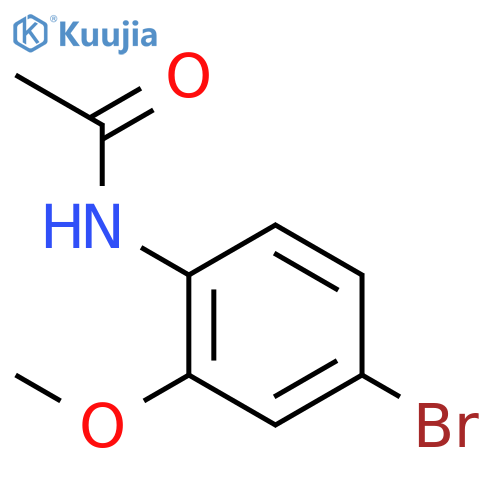 N-(4-Bromo-2-methoxyphenyl)acetamide structure