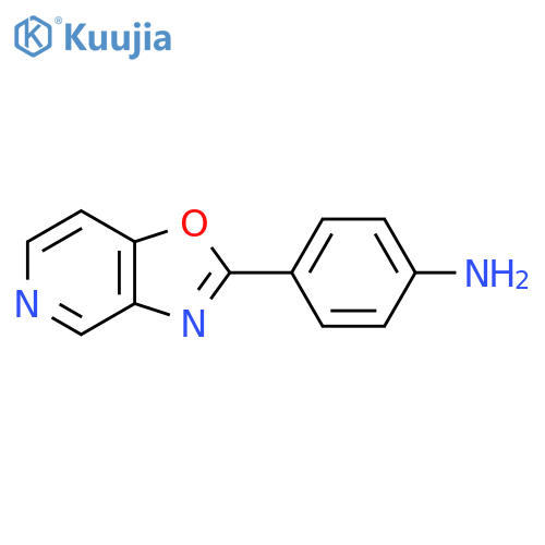 4-(oxazolo[4,5-c]pyridin-2-yl)aniline structure