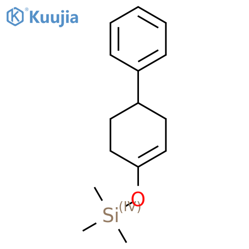 Silane, trimethyl[(4-phenyl-1-cyclohexen-1-yl)oxy]- structure