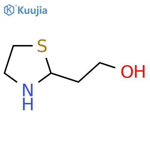 2-(1,3-Thiazolidin-2-yl)ethan-1-ol structure
