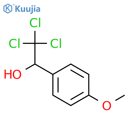 2,2,2-Trichloro-1-(4-methoxyphenyl)ethanol structure