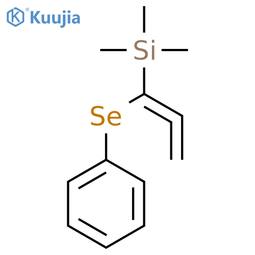 Silane, trimethyl[1-(phenylseleno)-1,2-propadienyl]- structure