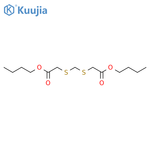 Dibutyl methylenedithiodi(acetate) structure