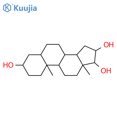 5alpha-Androstan-3beta,16alpha,17alpha-triol structure