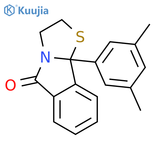 Thiazolo[2,3-a]isoindol-5(9bH)-one,9b-(3,5-dimethylphenyl)-2,3-dihydro-, (9bR)- structure