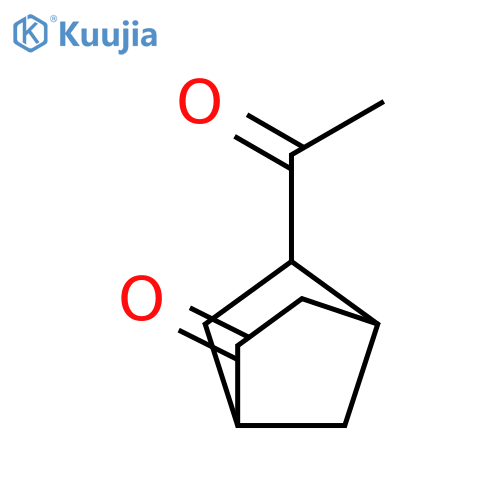 Bicyclo[2.2.1]heptan-2-one,5-acetyl-, exo- (9CI) structure