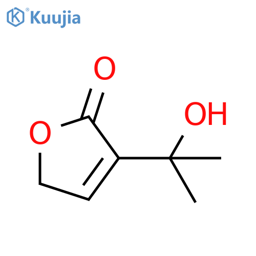 2(5H)-Furanone, 3-(1-hydroxy-1-methylethyl)- structure