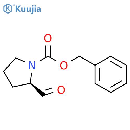 N-CBZ-D-PROLINAL structure