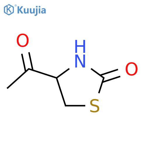 2-Thiazolidinone,4-acetyl-, (R)- (9CI) structure