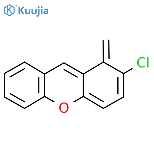 1H-Xanthene, 2-chloro-1-methylene- structure