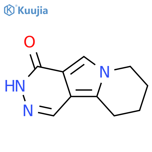 7,8,9,10-Tetrahydropyridazino[4,5-a]indolizin-4(3H)-one structure
