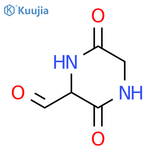 2-Piperazinecarboxaldehyde,3,6-dioxo- structure