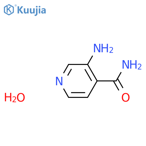 3-Aminoisonicotinamide Monohydrate structure