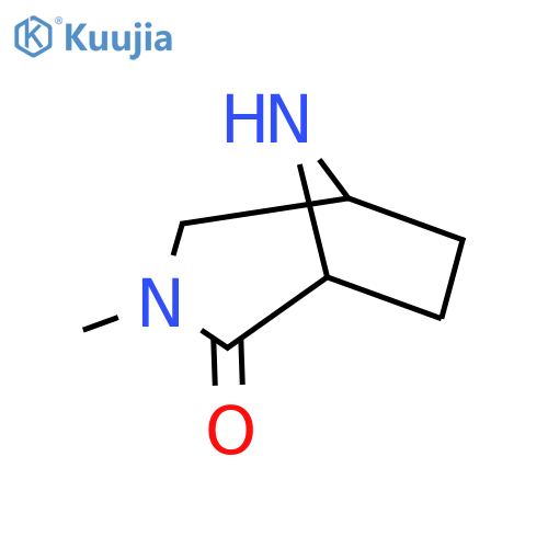 3-Methyl-3,8-diazabicyclo[3.2.1]octan-2-one structure