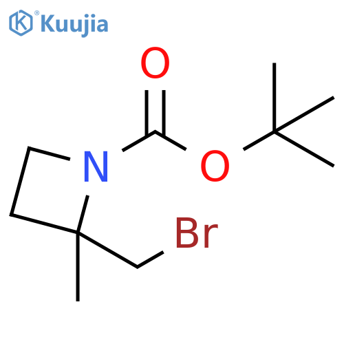 1-BOC-2-BROMOMETHYL-2-METHYLAZETIDINE structure