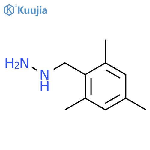 (2,4,6-trimethylphenyl)methylhydrazine structure