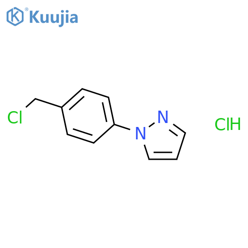1-4-(Chloromethyl)phenyl-1H-pyrazole structure