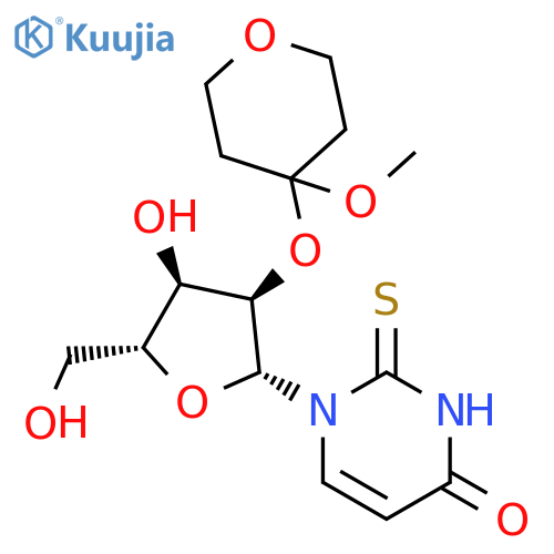 Uridine, 2'-O-(tetrahydro-4-methoxy-2H-pyran-4-yl)-2-thio- structure