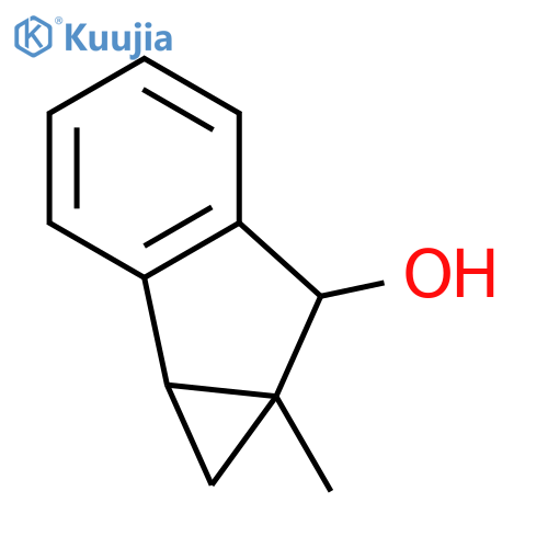 Cycloprop[a]inden-6-ol, 1,1a,6,6a-tetrahydro-6a-methyl- structure