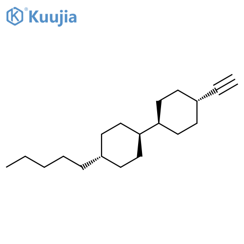 1,1'-Bicyclohexyl,4-ethynyl-4'-pentyl-, (trans,trans)- structure