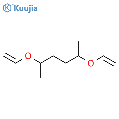 Hexane, 2,5-bis(ethenyloxy)- structure