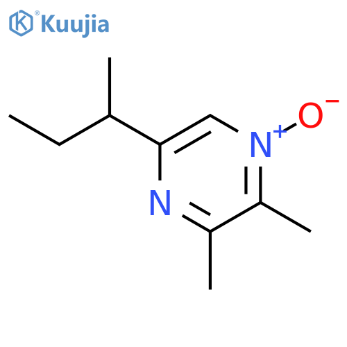 Pyrazine,2,3-dimethyl-5-(1-methylpropyl)-, 1-oxide structure